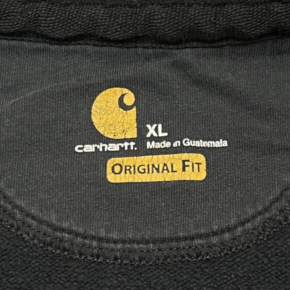 Carhartt Hoodie Mens XL Full Zip Original Fit Workwear Hooded Jacket - Picture 11 of 15